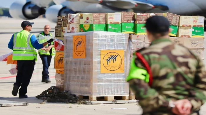 المغرب أول بلد يقوم بنقل المساعدات الغذائية للفلسطينيين عن طريق البر
